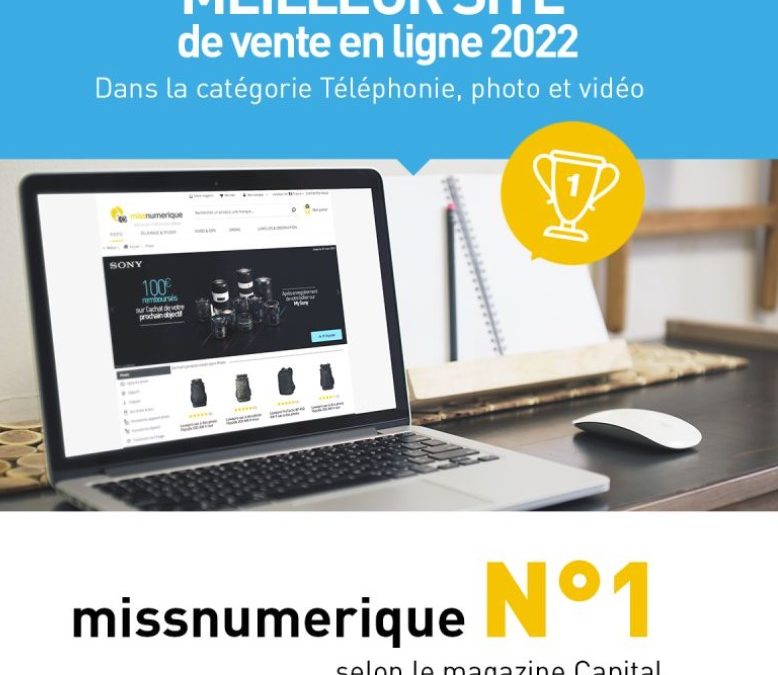 🏆 Miss Numérique : Capital Magazine a publié dans son édition d’avril, le palmarès des meilleurs sites de vente en ligne.
